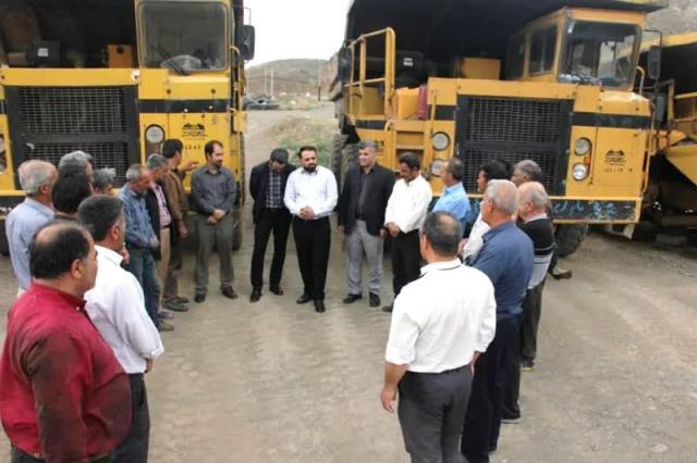 بازدید مدیر عامل سازمان همیاری از محل پروژه کمربندی شهید سلیمانی خوی