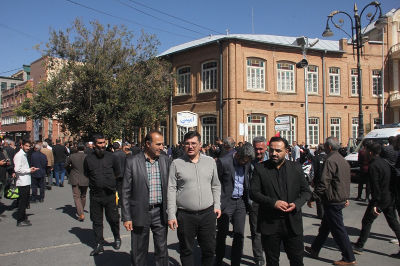 حضور مدیرعامل و پرسنل سازمان همیاری در تجمع مردمی محکومیت جنایات رژیم صهیونیستی