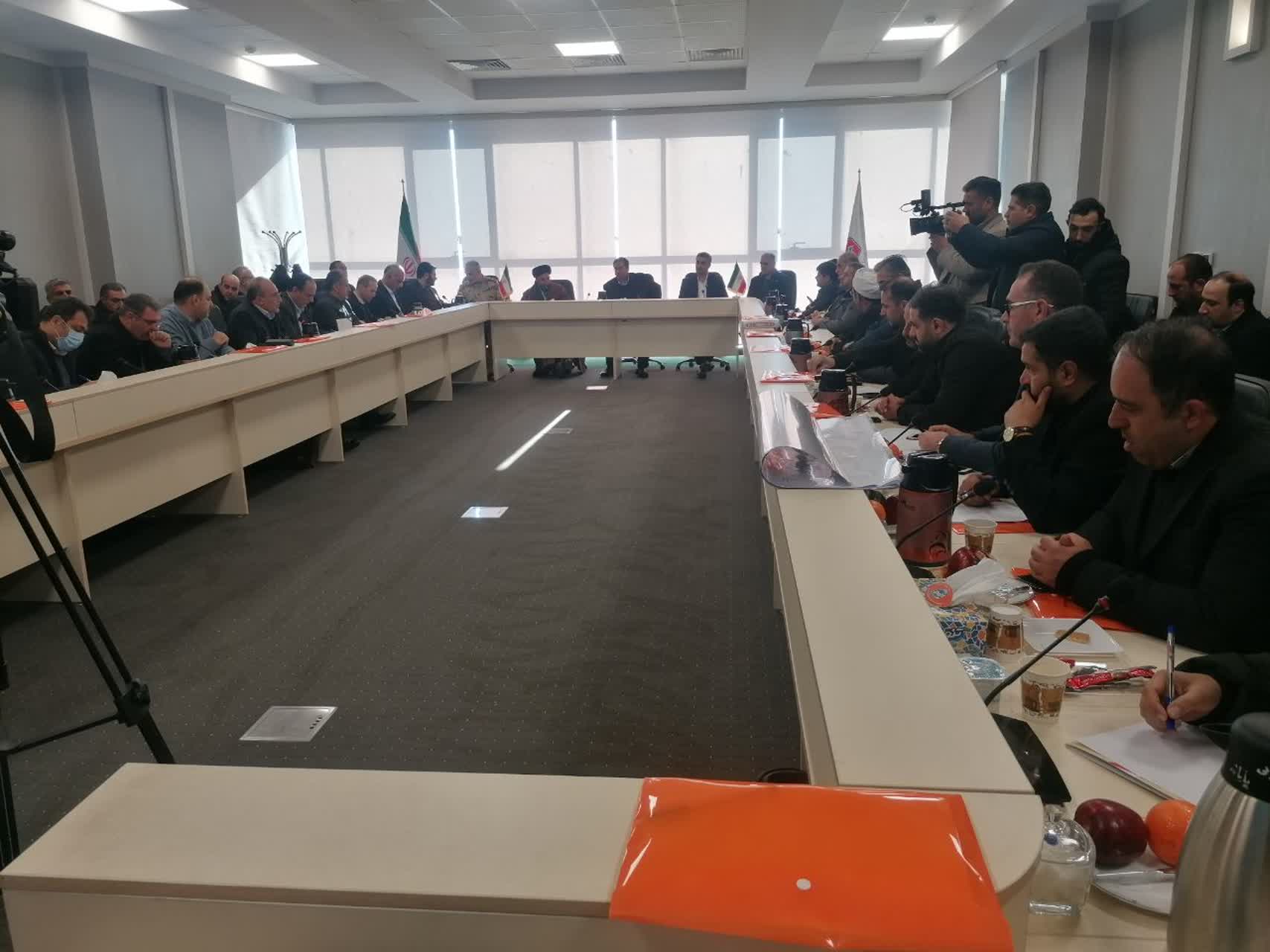 حضور مدیر عامل سازمان همیاری در جلسه رفع مشکلات مرز سرو با دعوت استانداری آذربایجان غربی
