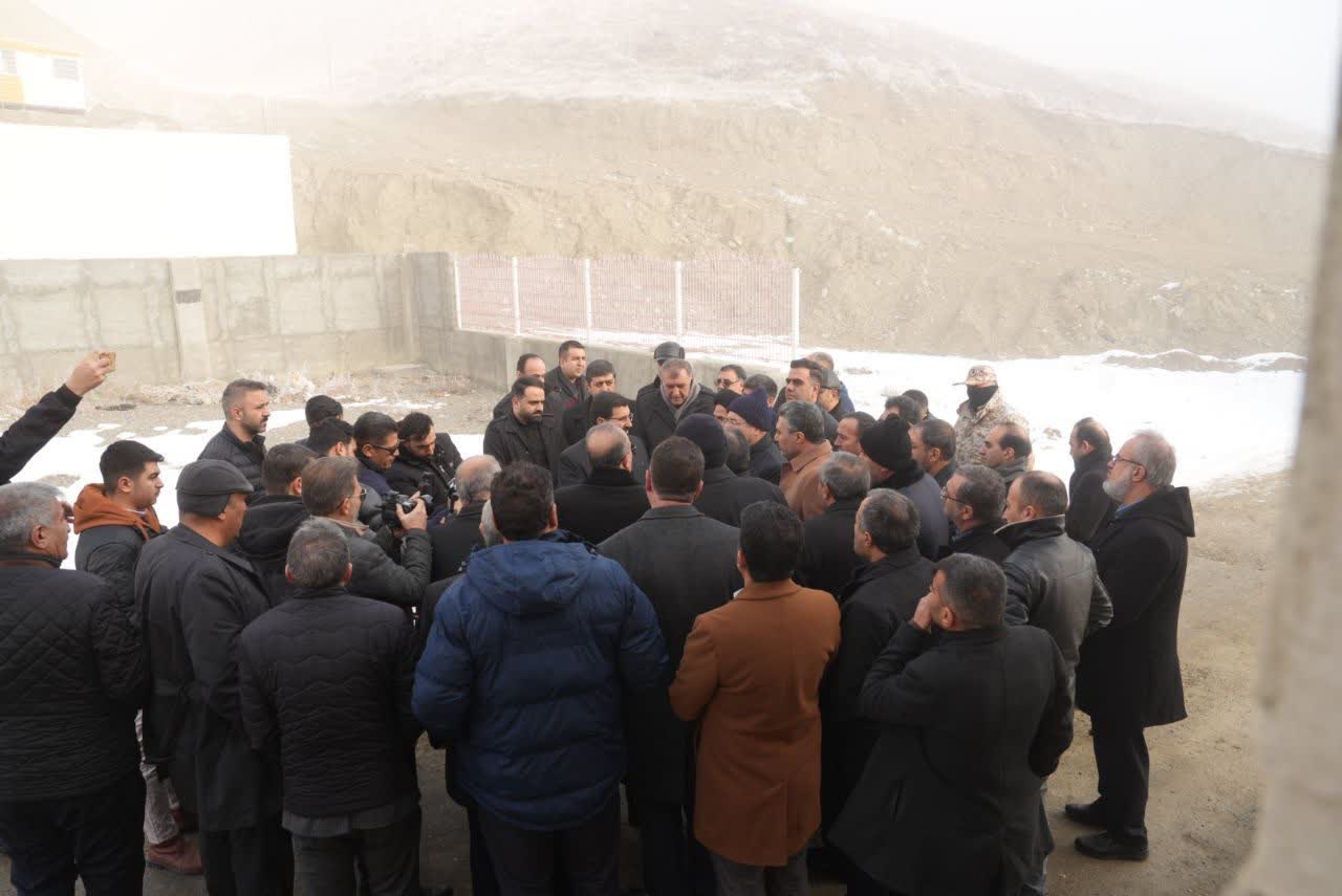 حضور مدیر عامل سازمان همیاری در جلسه رفع مشکلات مرز سرو با دعوت استانداری آذربایجان غربی