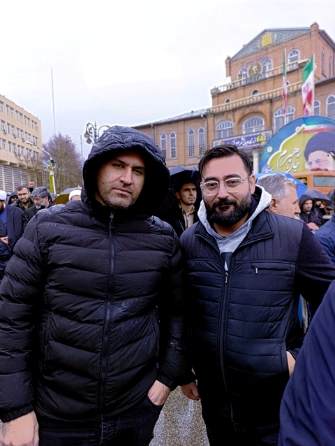 حضور مدیر عامل، معاونین، مدیران واحد و پرسنل سازمان همیاری شهرداری‌های استان آذربایجان غربی در چهل و هفتمین سالگرد پیروزی انقلاب اسلامی ایران